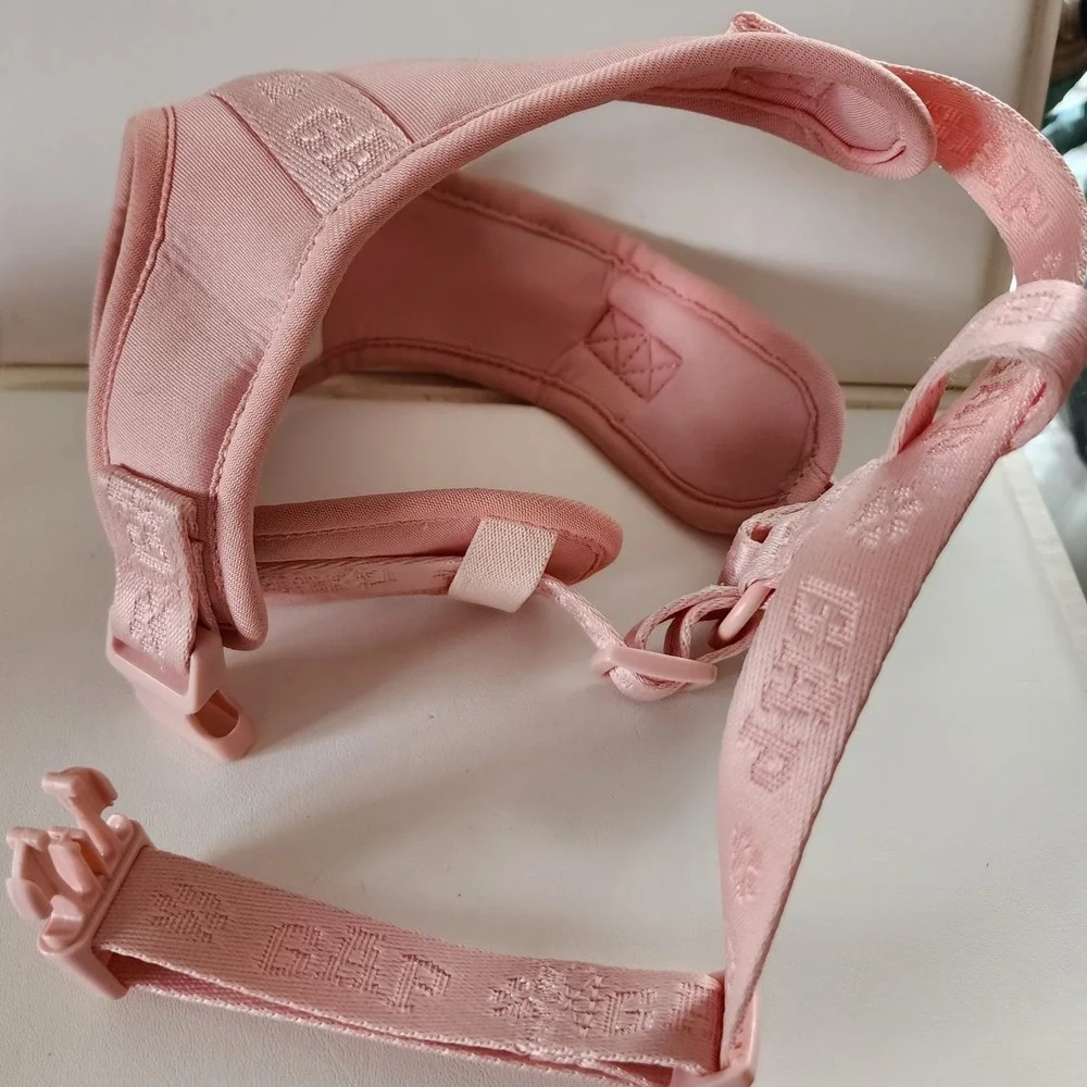 Pink Paw Charm Dog Harness Sz MD
